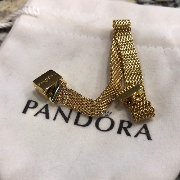 Pandora Jewelry - Pandora reflections mesh shine collection bracelet sz6